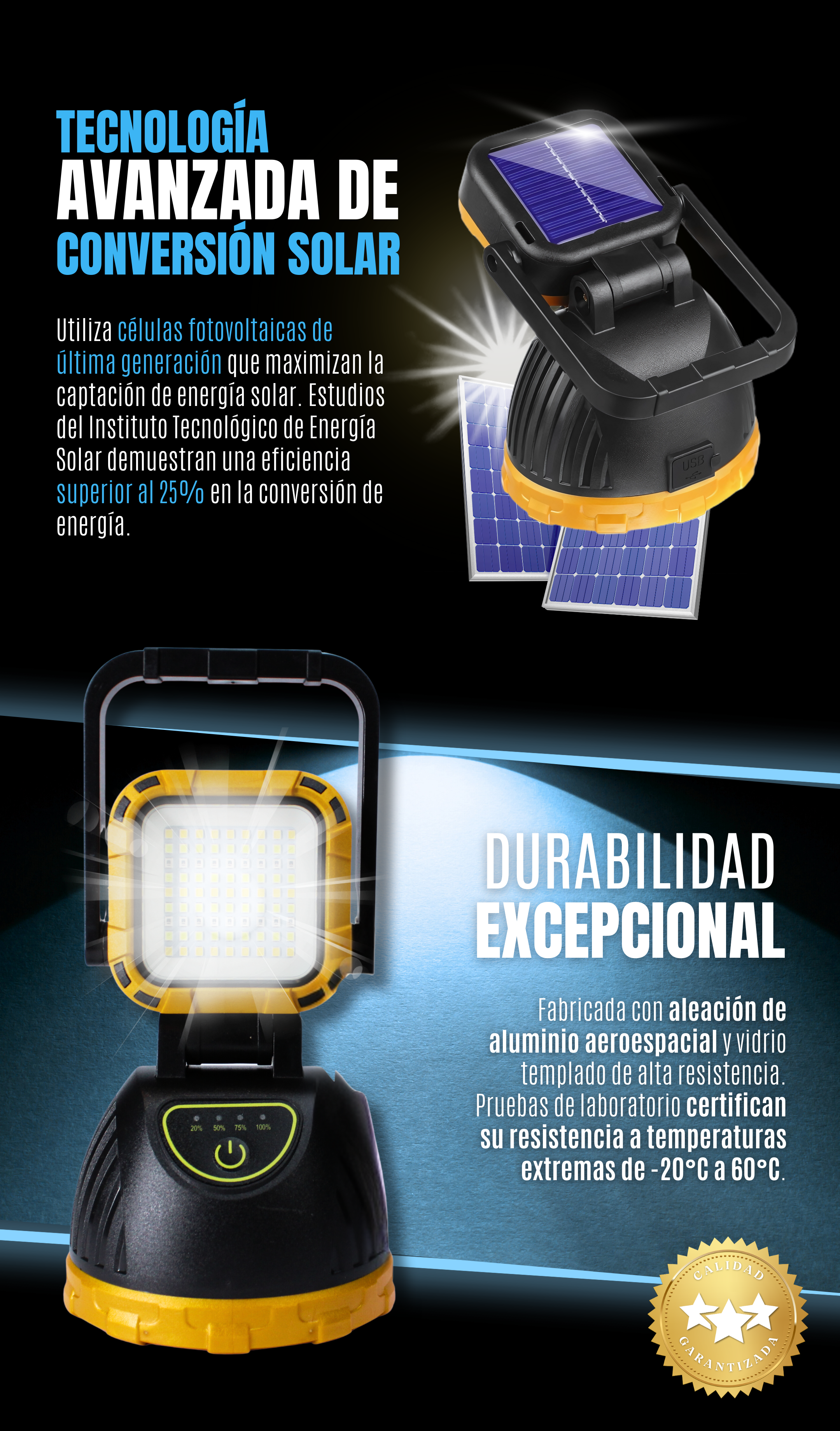 lanterna solar recarregável com usb

lanterna camping portátil energia solar

luz led solar para barraca camping

lanterna portátil com carregamento usb

lanterna solar multifuncional exterior

lanterna camping com gancho pendurável

lanterna emergência recarregável solar

lanterna led portátil sustentável